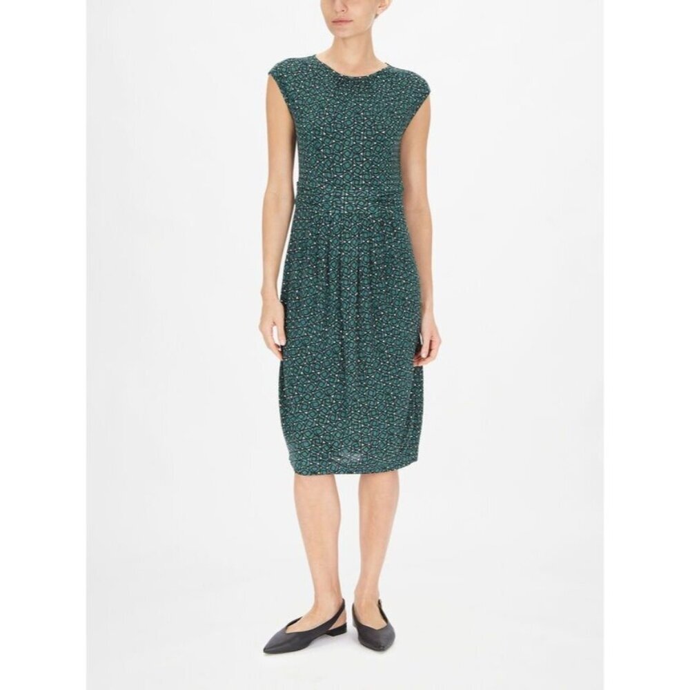 NWT Weekend Max Mara Uvetta Round Neck Sleeveless Midi Dress Size S